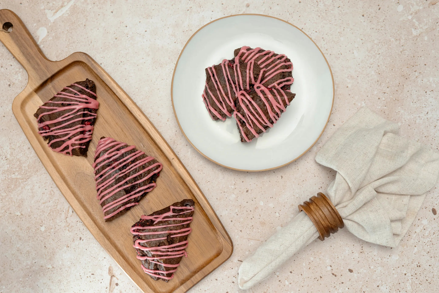 Chocolate Raspberry Scone - 6 Pack